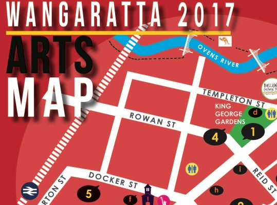 Art Map Now Available For Wangaratta Festival of Jazz and Blues Nov 3-5 2017
